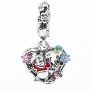 ❤️WINNIE THE POOH AND FRIENDS DANGLE CHARM WITH INSIGHTFUL SCRIPT ON THE BACK❤️